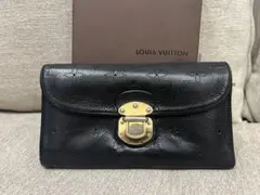 ルイヴィトン モノグラム マヒナ ポルトフォイユ アメリア 財布 札入れ
