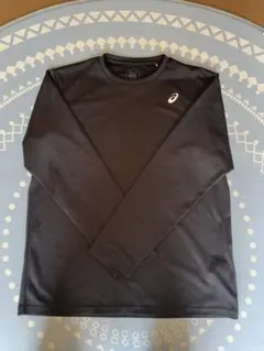 asics ロングスリーブシャツ XL 黒