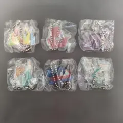ディズニープリンセス 　リトル・マーメイドアクリルキーホルダー 6個セット