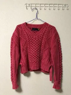 ralphlauren ミドル丈ニット