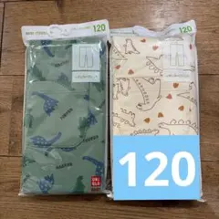 UNIQLO キッズスパッツ 120cm 恐竜柄 2点セット