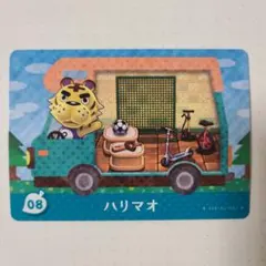 どうぶつの森 amiiboカード《ハリマオ》