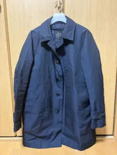 ユナイテッドアローズ　ステンカラーコート ネイビー