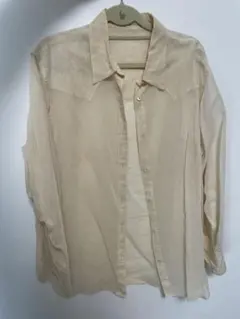 コットンシアーウエスタンシャツ