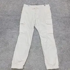 【BEAMS PLUS】バックサテン 6ポケット ジムパンツ M ホワイトのサムネイル