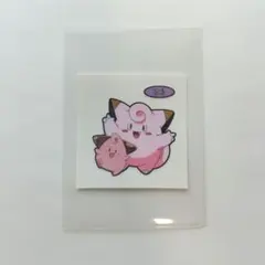 ポケモンパン　パウンドケーキ　ピィ&ピッピ　デコキャラシール　12弾　最新