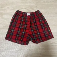 Aosta 赤チェック　パンツ　XL