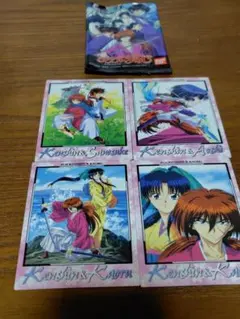 るろうに剣心 ②　カード　4点セット