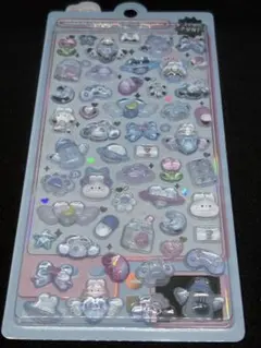 ボンボンドロップシール みずいろボンボン シール ボンドロ