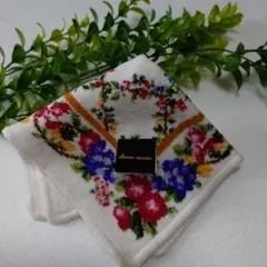 新品✨ボンシェニール織　Bonne chenilleタオルハンカチ　ハンドタオル