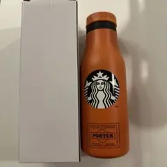 【新品未使用】PORTER ステンレスロゴボトル オレンジ473ml