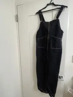デニムワンピース オーバーオール
