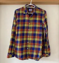 coen チェック ネルシャツ