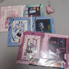 ホロライブ　猫又おかゆ　兎田ぺこら　博衣こより　ポストカードセット