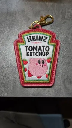 カービィ HEINZトマトケチャップ キーホルダー - メルカリ