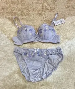 tutu anna 薄紫 ブラジャーショーツセット B70