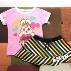 ANAP アナップ Tシャツ スカート セット 100と110 女の子