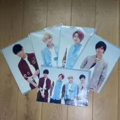 NEWS ネバーランド　グッズ　クリアファイルセット 5枚セット