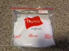 【未使用】Hanes　ホワイトリブ　ブラカップタンクトップ　Fサイズのサムネイル
