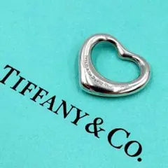 【良品】Tiffany ティファニー オープンハート ペンダントトップ 925のサムネイル