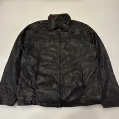 00s FUGA レザージャケット 黒 ハイネック archiveお兄系 v系 00s ラムレザー シングルライダース ジャケット archive v系 お兄系