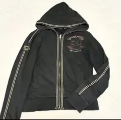 バルマン BALMAIN メダリオンロゴ ブラック スウェット パーカー