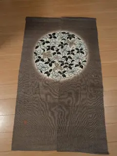 京都洛柿庵 のれん 麻