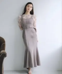 snidel コルセットマーメイドジャンスカ