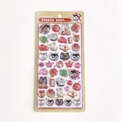 ボンボンドロップシール 縁起物 招き猫 和柄 第一弾 ボンドロ 新品未開封正規品