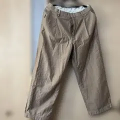 INES DE LA FRESSANGE ワイドパンツ ベージュ