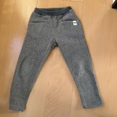 moujonjon ズボン　パンツ　120 ニット　裏起毛