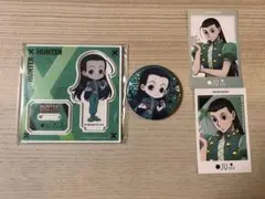 HUNTER×HUNTER イルミ　アクリルスタンド 缶バッジ ステッカーセット