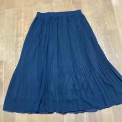 シフォンプリーツスカート ☆ ブラック