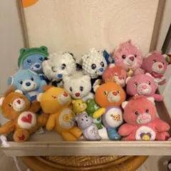 【Care Bears】ケアベア ぬいぐるみキーホルダー 13体セット