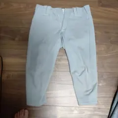 DESCENTEグレー 練習着 ストレッチ素材