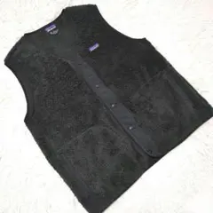 極美品 廃盤パタゴニア ロスガトス ベスト 黒 L スナップボタン