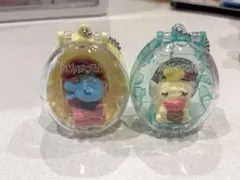 たまごっち ミニチュアチャーム 2種セット たらてん　にょろっち