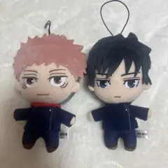呪術廻戦 ぬいぐるみ 2体セット 虎杖悠仁 伏黒恵