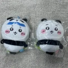 パンダなマスコット　ちいかわ　ハチワレ　２点セット