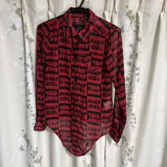 ANAP GIRL タイ付き長袖シャツ 150-160 キッズ