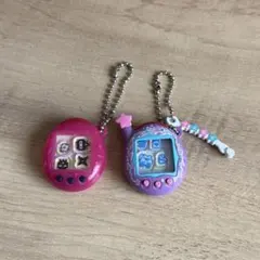 たまごっち　シャカシャカチャームコレクション2 ウラまめっち　ござるっち