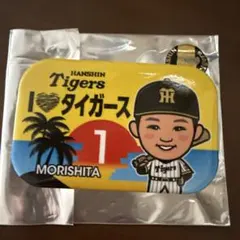 阪神タイガース 森下翔太 ガラコロ缶バッジ