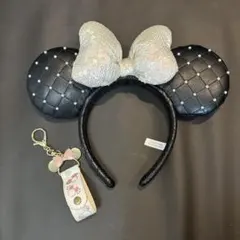 ディズニー ミニー カチューシャ キーホルダー キルティング セット