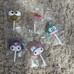 サンリオキャラクターズ　カラフルキャンディチャーム　セミコンプリート