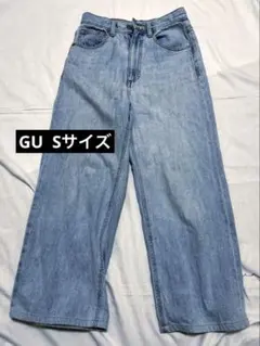 GU ストレートデニム ライトブルーＳのサムネイル