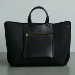 【美品】E’POR D BAG Midium トートバッグ　2way 黒