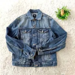 GAP デニムジャケット　GジャンメンズS　定番ヴィンテージ感　アメカジのサムネイル