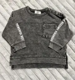 POWERFUL BOY グレー トレーナー