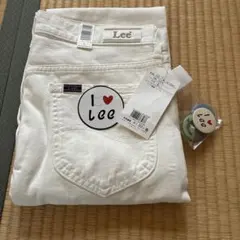 Lee ホワイトデニムパンツ Lサイズ 新品タグ付き