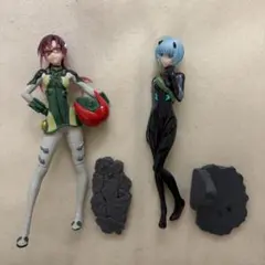 エヴァンゲリオン フィギュア　綾波レイ　真希波マリイラストリアスのサムネイル